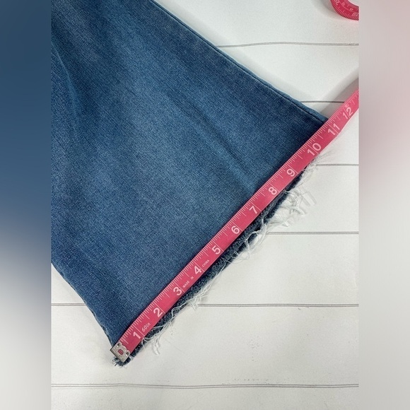 Sincerely Jules Women’s Distressed Flare Denim Jeans Size 11 - Picture 11 of 14